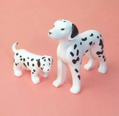 Buy Playmobil   Animal Clinic / Pets -  Dalmatian Dog & Puppy - Farm Sets   -    NEW • 4.90£