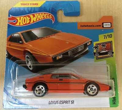 Buy Hot Wheels New Toy Model Car 7/10 Lotus Esprit S1 Orange HW Exotics Sealed • 4.99£