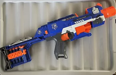 Buy Nerf Elite Stockade With 5/6 Bullets - Big Nerf Gun • 11.99£