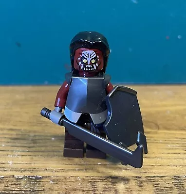 Buy LEGO Lord Of The Rings - Uruk-Hai Helm’s Deep Captain Warrior Minifigure • 17.50£