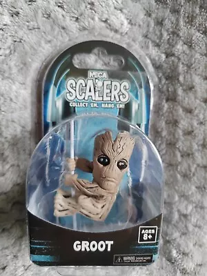 Buy Guardian Of The Galaxy Groot 2  Scalers Action Figure Official NECA • 1.99£
