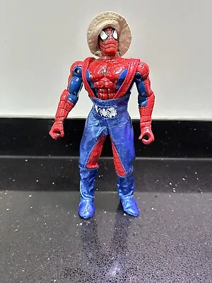 Buy Vintage Super Poseable Spiderman 11  Action Figure 2001 Fisherman Edition • 12.99£