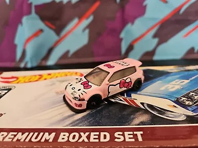 Buy CUSTOM PAINT WHEELSWAP HONDA CIVIC EG HELLO KITTY HOT WHEELS Combine Postage • 27£