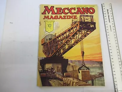 Buy Prewar Meccano Magazine -february 1936-good Condition For Year-please Read Below • 4.99£