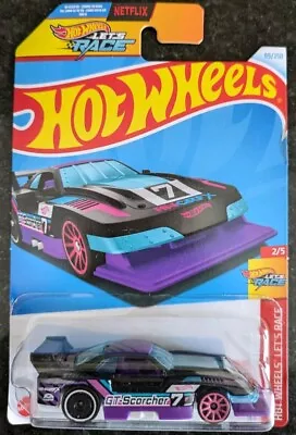 Buy Hot Wheels - Gt Scorcher - As Seen On Netflix -  Purple - Rare!!! • 15.99£