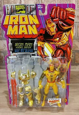 Buy Hydro Iron Man Vintage Collectible Action Figure Toybiz 1994 New Sealed • 39.99£