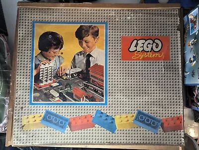 Buy Vintage LEGO System Town Plan Set With Original Wooden Box • 60£