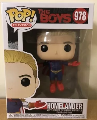 Buy FUNKO POP! Television: The Boys 978#Homelander Vinyl Action Figures Model Gifts • 15.88£