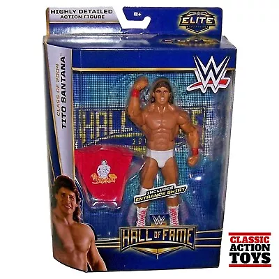 Buy WWE Elite Tito Santana Mattel Hall Of Fame Series 2 Target Exclusive Figure 2015 • 49.99£