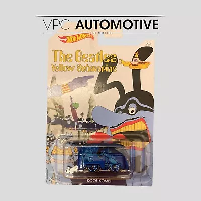 Buy 2015 Hot Wheels Volkswagen Kool Kombi The Beatles Yellow Submarine • 18.99£