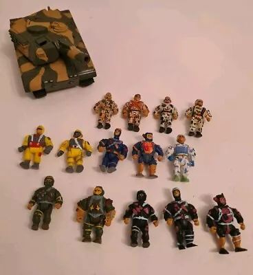 Buy Vintage Mini Military Muscle Men Mighty Heroes Figures 1993 Bundle • 12.95£