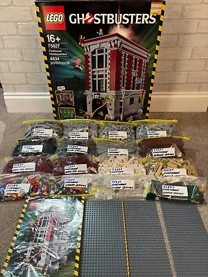 Buy LEGO Ghostbusters Firehouse Headquarters 75827 Used COMPLETE/BOX/INSTRUCTIONS 🔥 • 609.95£