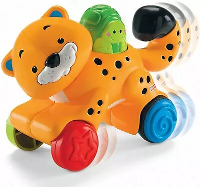 Buy Fisher Price - Amazing Animals - Press & Go Cheetah - Baby Toddler - 6-36 Months • 17.99£