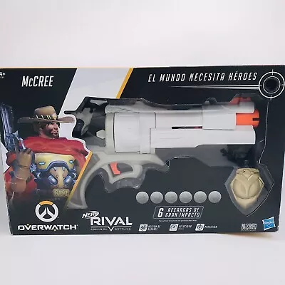 Buy Nerf Gun Rival • Overwatch • McCree Revolver Pistol • Boxed With Badge • No Ammo • 49.99£
