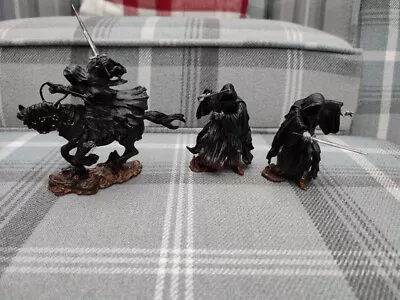 Buy The Lord Of The Rings Armies Of Middle-Earth 3x Ringwraith Figurines (ToyBiz) • 15£