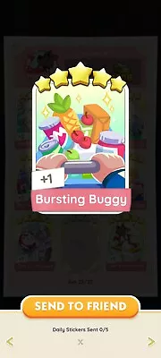 Buy Bursting Buggy - Monopoly Go - Quick Send • 2.99£