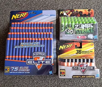 Buy Nerf Zombie Strike × 30 Whistler Darts × 36 Elite Darts × 75 Refill Packs • 27.99£