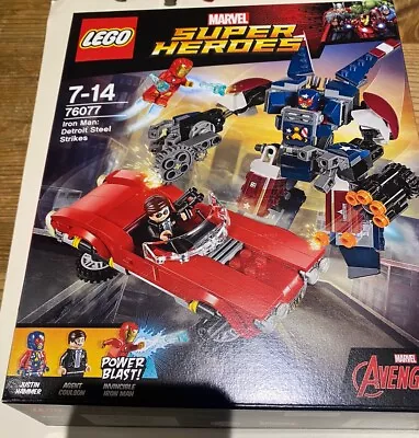 Buy Lego Marvel Super Heroes - Iron Man: Detroit Steel Strike - #76077  • 3.20£