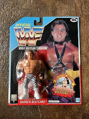 Buy WWF Hasbro Moc Brutus Beefcake Series 3 • 463.68£
