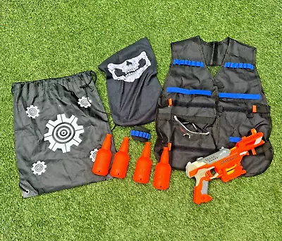 Buy Nerf Battle Bundle N-Strike Elite AccuStrike Series Dart Blaster Tactical Vest • 20.99£