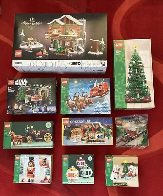 Buy LEGO Christmas Bundle 10325/40573/40658/40499/40603/40602/40640/40604/40571 NEW • 249.99£