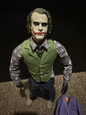 Buy Hot Toys 1/6 The Joker MMS79 Head & Custom Body Figure • 115£