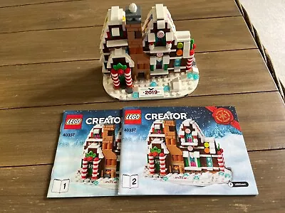 Buy Lego 40337 Mini Gingerbread House (Complete With Instructions) • 19.95£