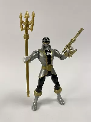 Buy Power Rangers Super Megaforce Silver Ranger Action Figure 4 Inch • 15£