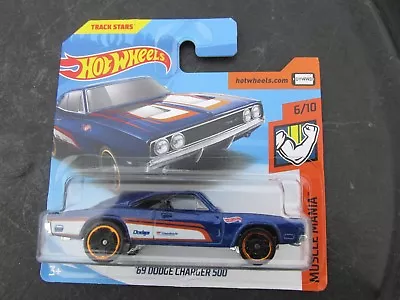 Buy Hot Wheels 2018 215/365 '69 Dodge Charger 500 New On Card • 2.90£