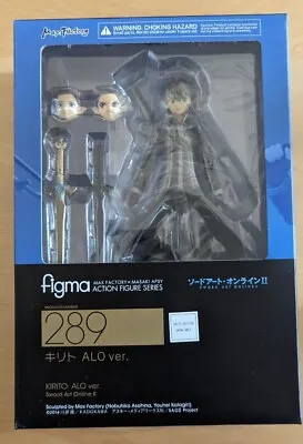 Buy Brand New Figma 289 Sword Art Online II Kirito ALO Ver. WITH PREORDER BONUS • 287.16£