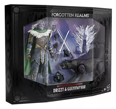 Buy Dungeons & Dragons Forgotten Realms Drizzt & Guenhwyvar, Hasbro Pulse Exclusive. • 34.95£