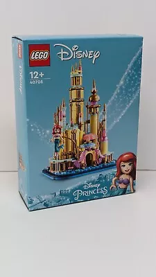 Buy LEGO 40708 Mini Disney Ariel's Castle Brand New & Factory Sealed • 37.99£