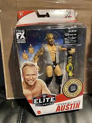 Buy Wwe Mattel Elite Stunning Steve Austin Moc Rare Legends Flashback • 14£