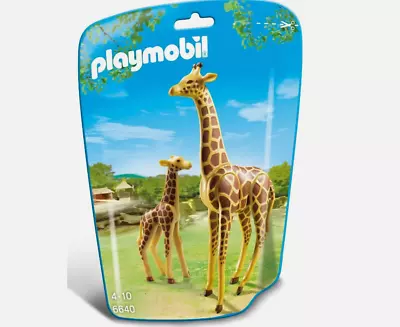 Buy Playmobil Giraffe Family Of 2 Figures 6640 *FREE POSTAGE* • 5£