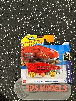 Buy Netflix Ultimate T-rex Transporter Hot Wheels 1:64 **combine Postage** • 3.95£