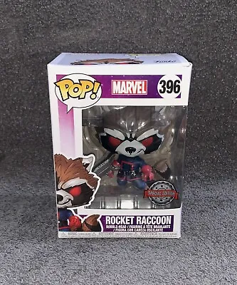 Buy FUNKO POP MARVEL No. 396 - GUARDIANS OF THE GALAXY - SPECIAL EDITION - ROCKET • 14.50£