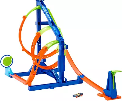 Buy Hot Wheels Action Track, Corkscrew Twist Kit, Launch Car Directly At Target, 1 6 • 42.74£