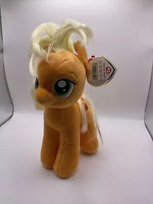 Buy Ty Sparkle Hasbro 7” My Little Pony Beanie Applejack With Creased Tag • 7.99£