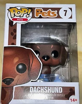 Buy Funko Pop Pets #7 Brown Dachshund Very Rare Vaulted • 159.99£