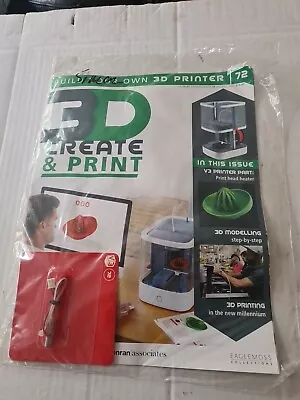 Buy Eaglemoss 3D Printer Create And Print Issue 72 • 10.95£