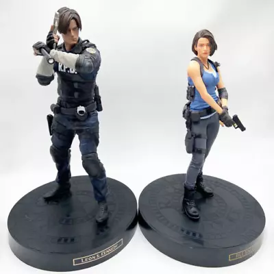 Buy Game Reside Evil Jill Valentine Leon Kennedy Statue PVC Figure Model Dolls Toys • 42.99£