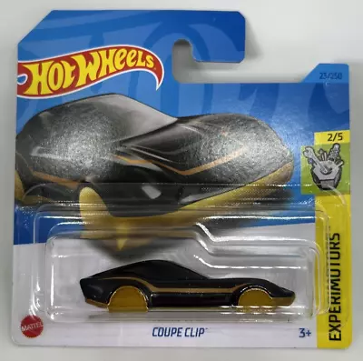 Buy Hot Wheels Coupe Clip Black Gold Experimotors Number 23 New And Unopened • 19.99£