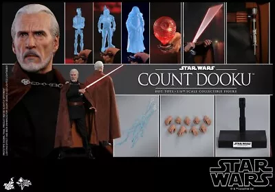 Buy Hot Toys - Star Wars - Attack Of The Clones Count Dooku MMS496 1:6 Scale Figure • 330£