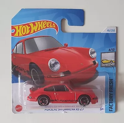 Buy Hot  Wheels Porsche  Carrera 911 Rs 2.7 • 2.99£