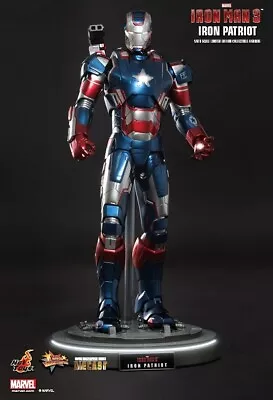 Buy IRON PATRIOT 1/6 Scale Figure MMS195D01 - IRON MAN 3 - HOT TOYS • 181.59£