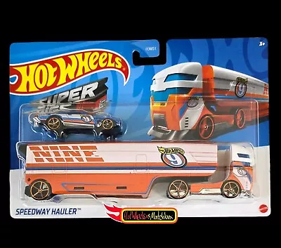 Buy Hot Wheels SUPER RIGS SPEEDWAY HAULER U CASE 2024 • 14.99£