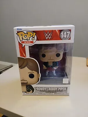 Buy Funko POP! WWE Rowdy Roddy Piper #147 Vinyl Figure New • 12.50£