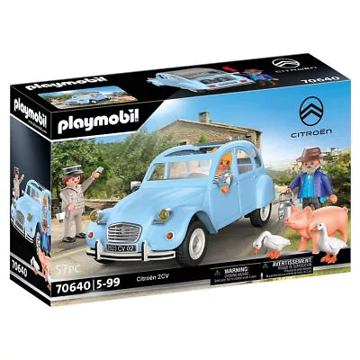 Buy Playmobil 70640 Citroën 2CV Official Collectible Vehicle Playset Brand New 5+   • 44.99£