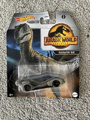 Buy Hot Wheels Jurassic World Dominion Character Cars - Dinosaur ,velociraptor. 3/6 • 2.99£
