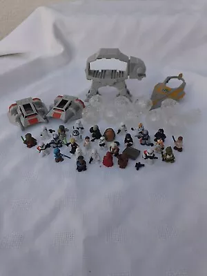Buy Star Wars Micro Fighter Vehicles 4 Clear Ball Pods 9 And Characters 29 • 30£